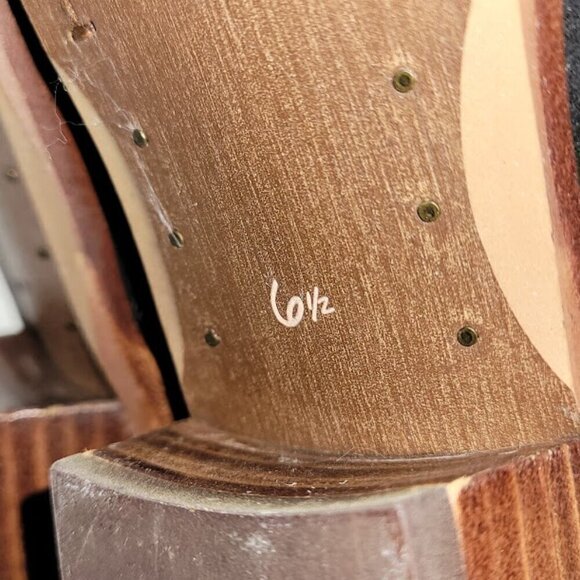 Sam Edelman Petty Black Suede Ankle Booties Side Zip Women's Size 6.5M - Picture 10 of 12